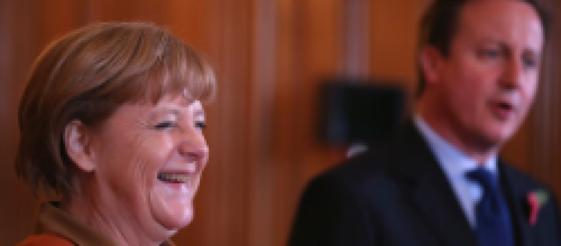 Angela Merkel and David Cameron