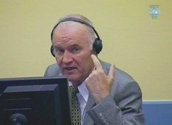 Ratko Mladic at the ICTY