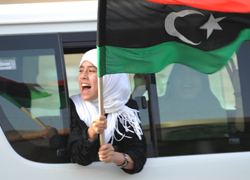 Libyans celebrate their freedom