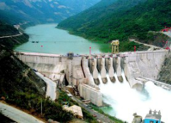 The Dachaoshan Dam on the Lancang or Mekong River in Yunnan Province, southern China. (Atlantic Sentinel)