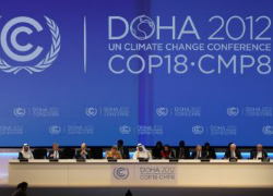 Nearly 200 world nations launched a new round of talks in Doha to review commitments to cutting climate-altering greenhouse gas emissions. (Global Post)